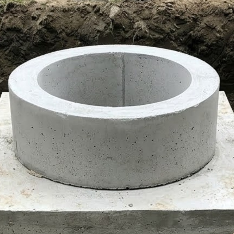 Bee Green Outdoor Living Fire Pit Concrete Footing Construction