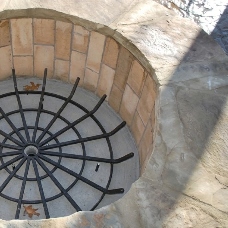 Bee Green Outdoor Living Fire Pit Drainage for Water Pooling