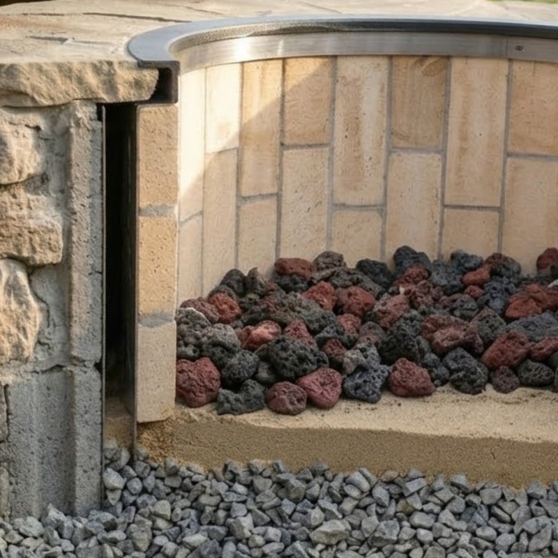 Bee Green Outdoor Living Fire Pit Inner Lining Materials