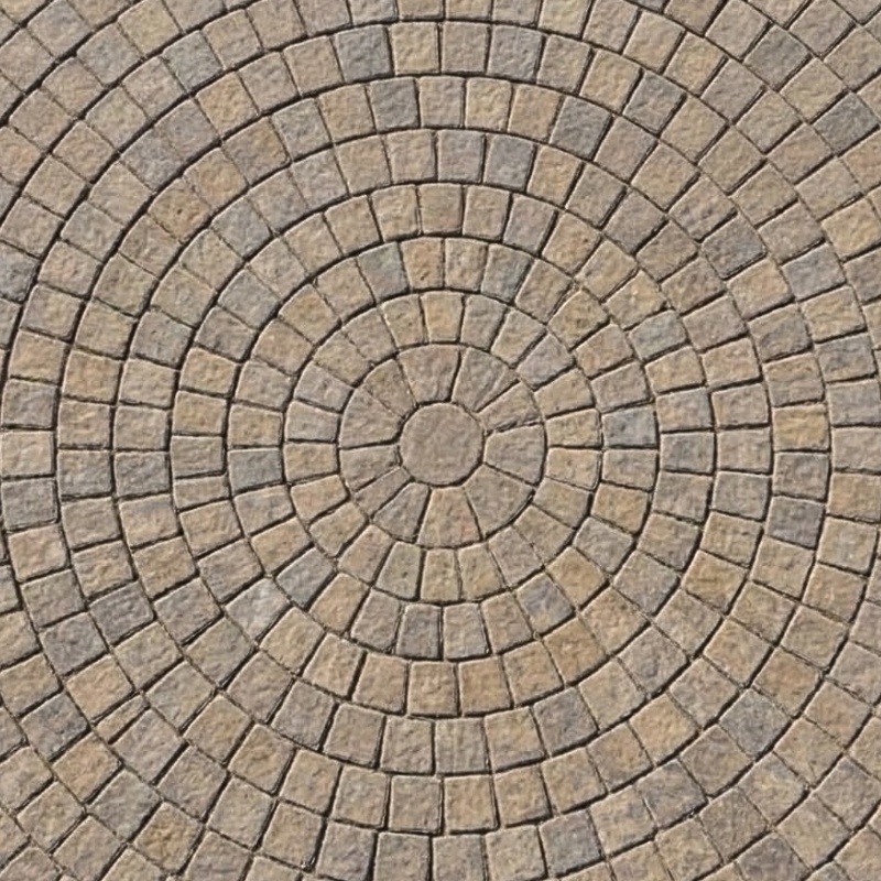 Bee Green Outdoor Living Paver Patterns Circular