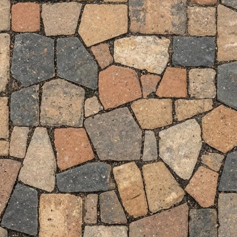Bee Green Outdoor Living Paver Patterns Random