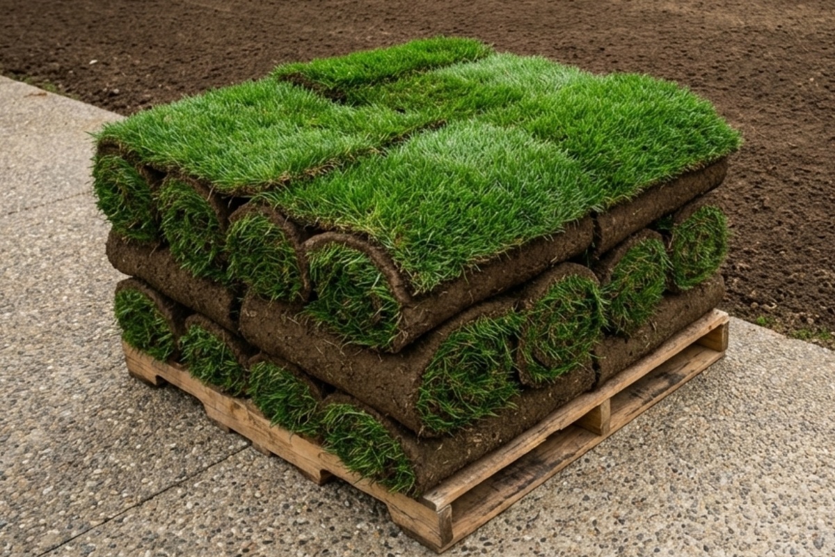 Bee Green Outdoor Living Sod Installation Fresh Sod Pallet Delivery