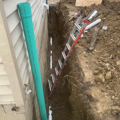 Waterproofing/ and hopes for Sod.