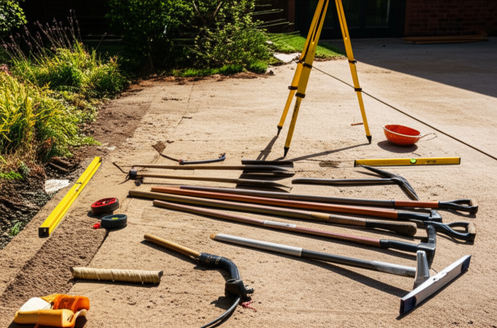 Excavation Services in Northeast Ohio 11 Hand Tools & Specialty Equipment used in excavation services projects by Bee Green Outdoor Living