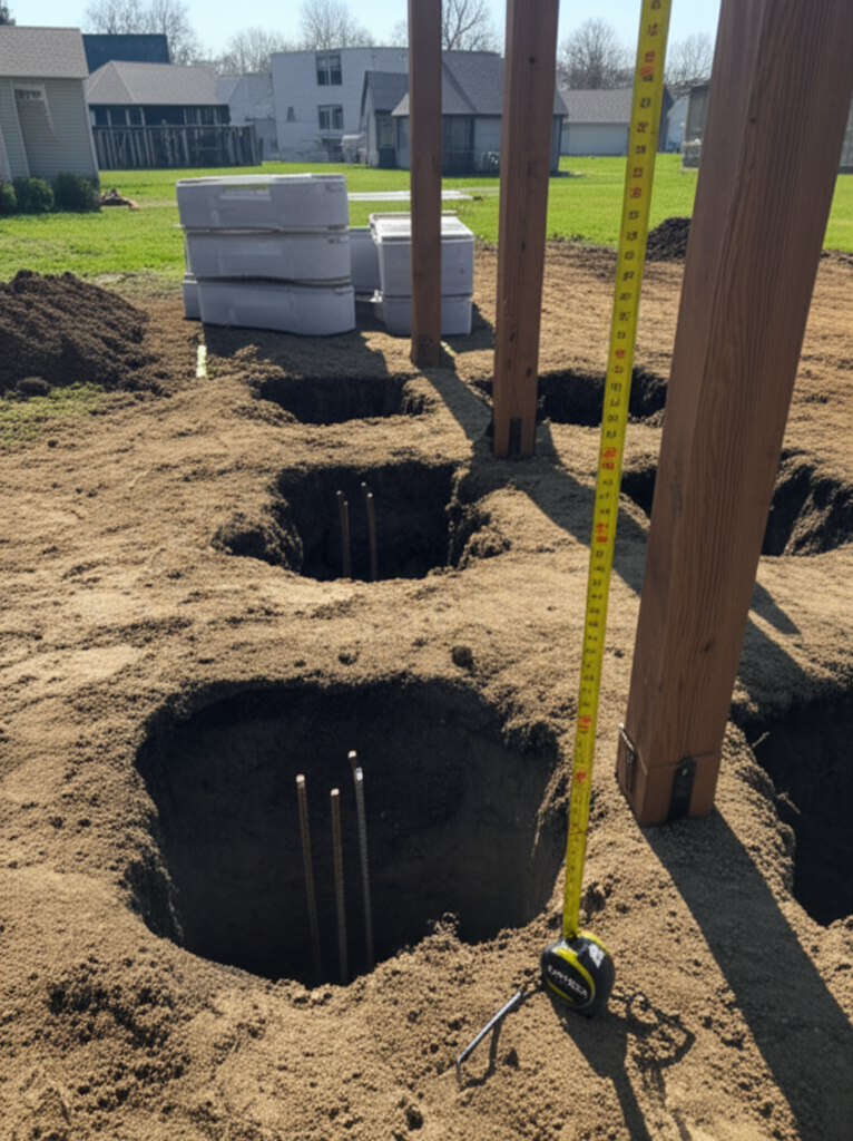 Excavation Services in Northeast Ohio 6 Foundation & Footing Excavation - excavation services component by Bee Green Outdoor Living, Northeast Ohio