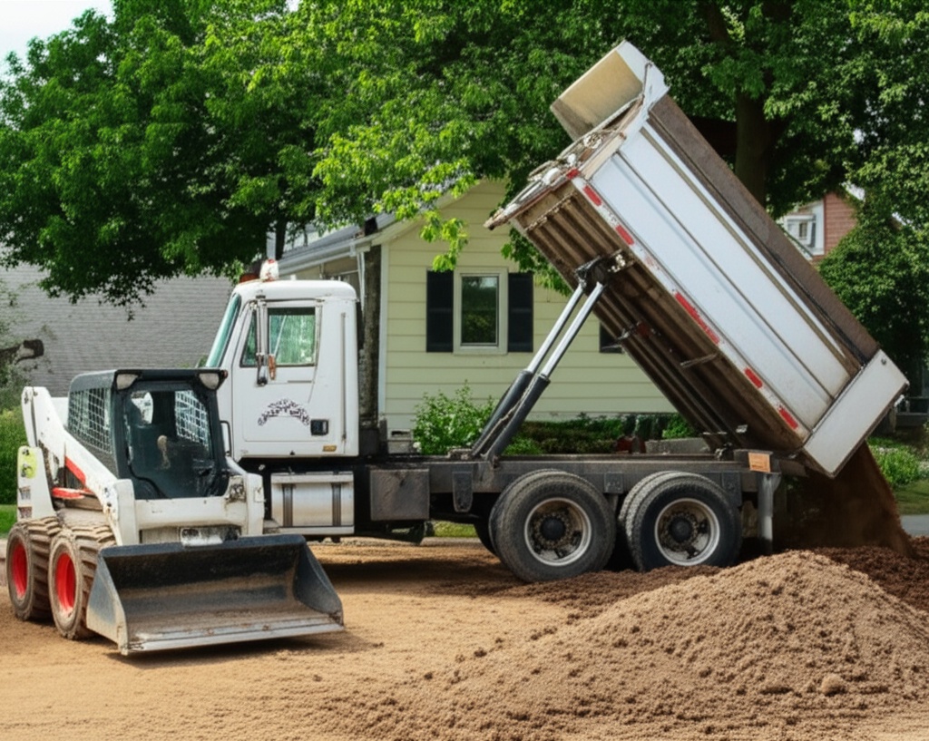 Excavation Services in Northeast Ohio 5 Soil Removal & Import - excavation services component by Bee Green Outdoor Living, Northeast Ohio