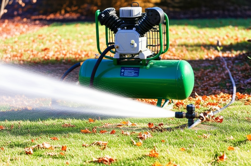 Annual Winterization used in irrigation systems projects by Bee Green Outdoor Living