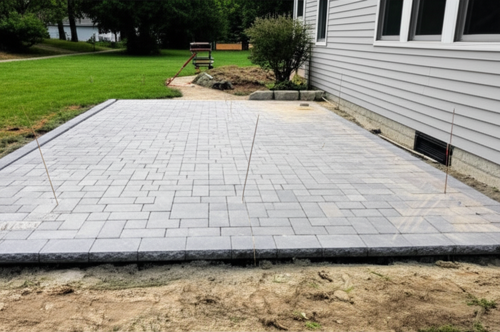 Construction Sequencing - landscaping component by Bee Green Outdoor Living, Northeast Ohio