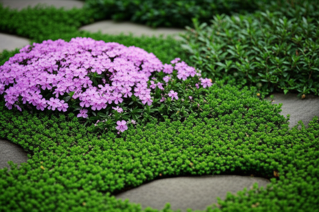 Groundcovers used in landscaping projects by Bee Green Outdoor Living