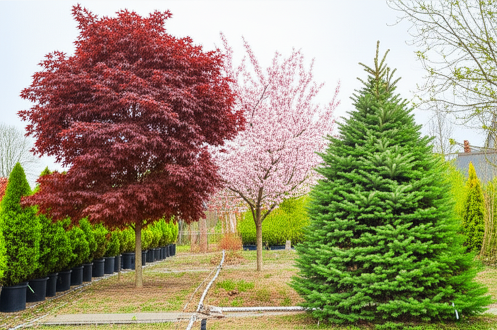 Trees used in landscaping projects by Bee Green Outdoor Living