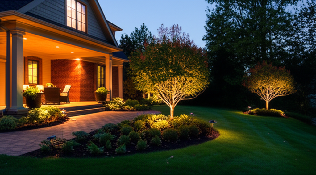 Hidden Fixtures used in outdoor lighting projects by Bee Green Outdoor Living