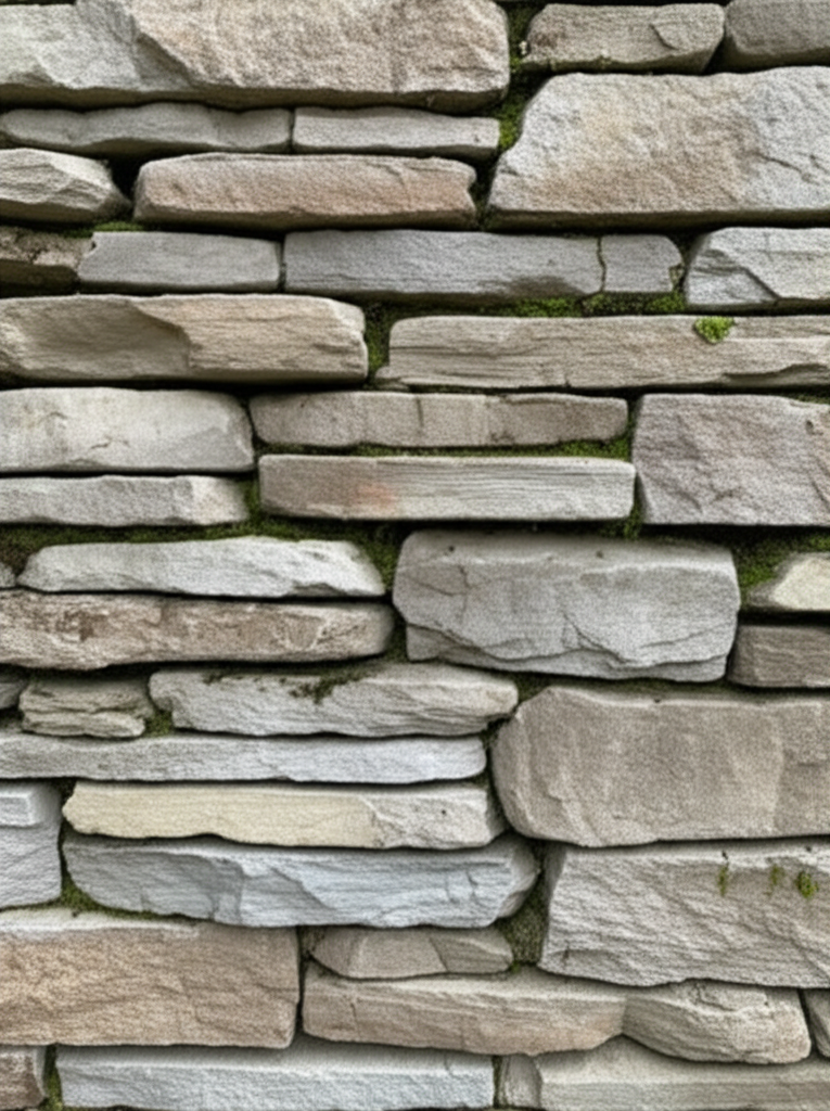 Natural Stone Walls used in retaining walls projects by Bee Green Outdoor Living