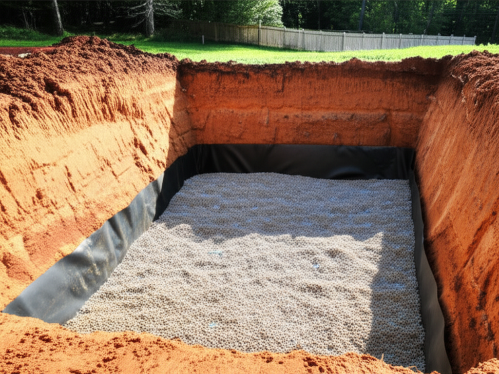 Clay Soil Solutions - water features component by Bee Green Outdoor Living, Northeast Ohio
