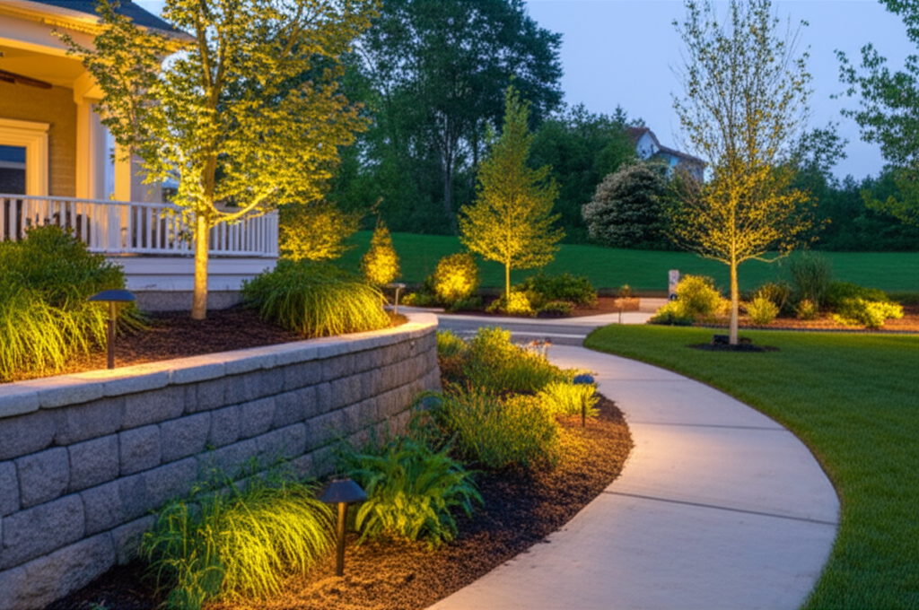 About 5 Outdoor Lighting services by Bee Green Outdoor Living, Northeast Ohio